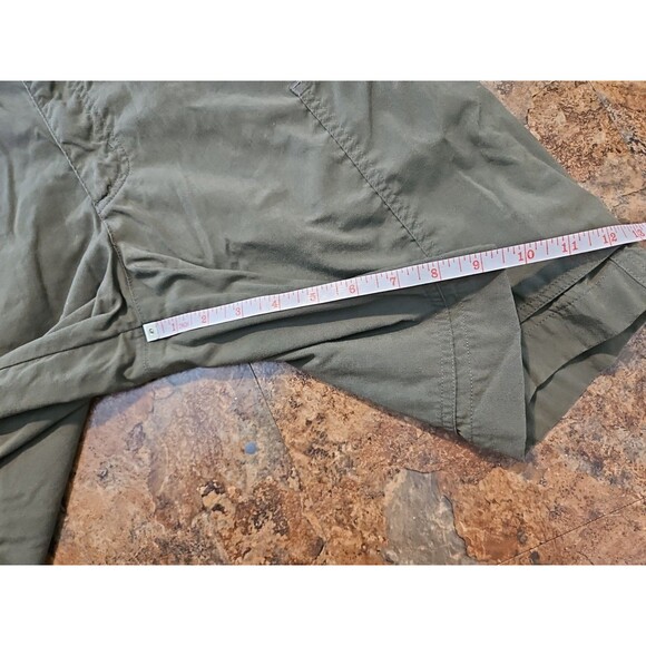 Vintage 1999 Patagonia size 34 Hiking Shorts Green Utility Nylon VTG (A16) - Picture 10 of 10